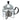 Hario Chan-4Sv Silver 4-Person Teapot - YOYO JAPAN