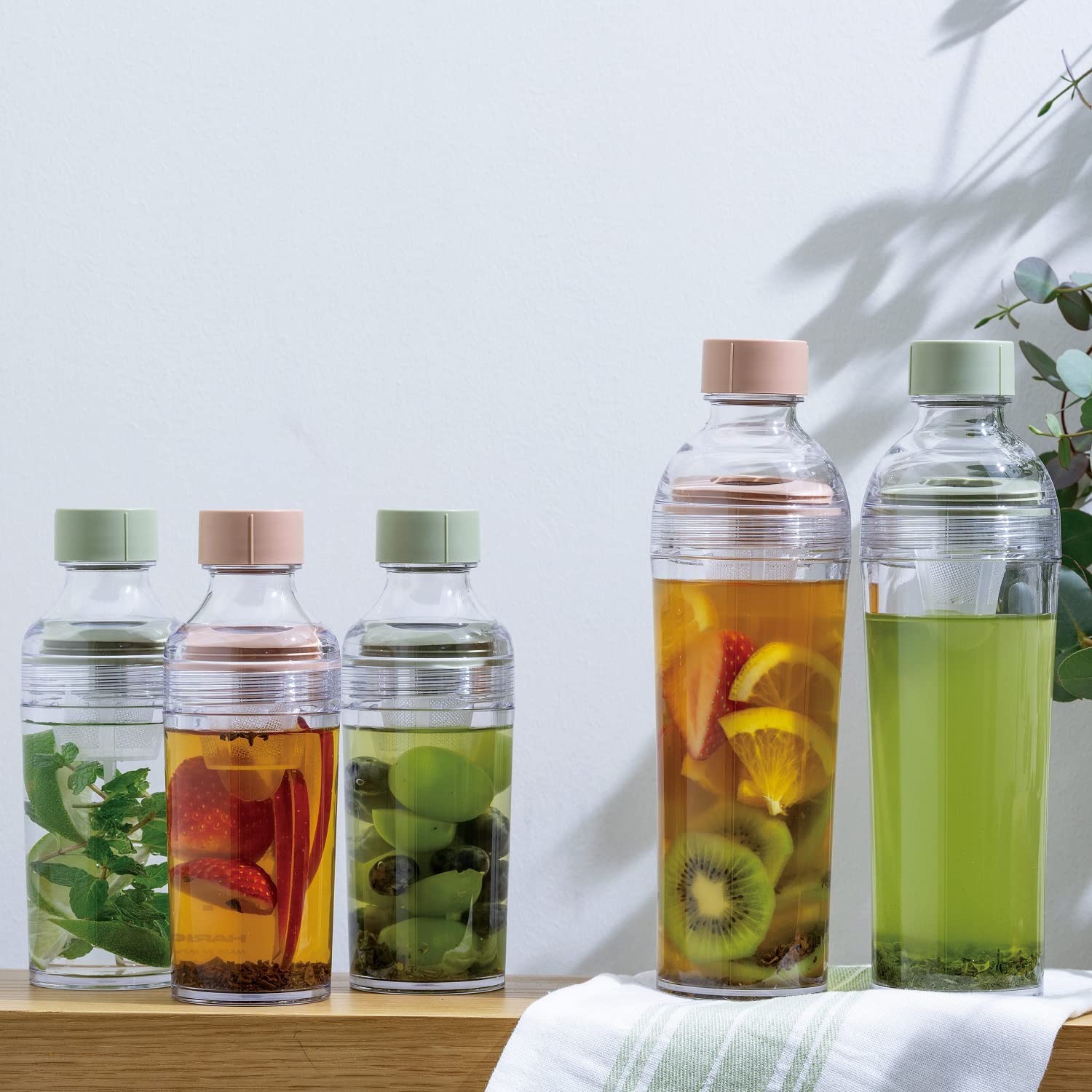 Hario FIBP-40-SPR 400ml Smoky Pink Tea Strainer - YOYO JAPAN