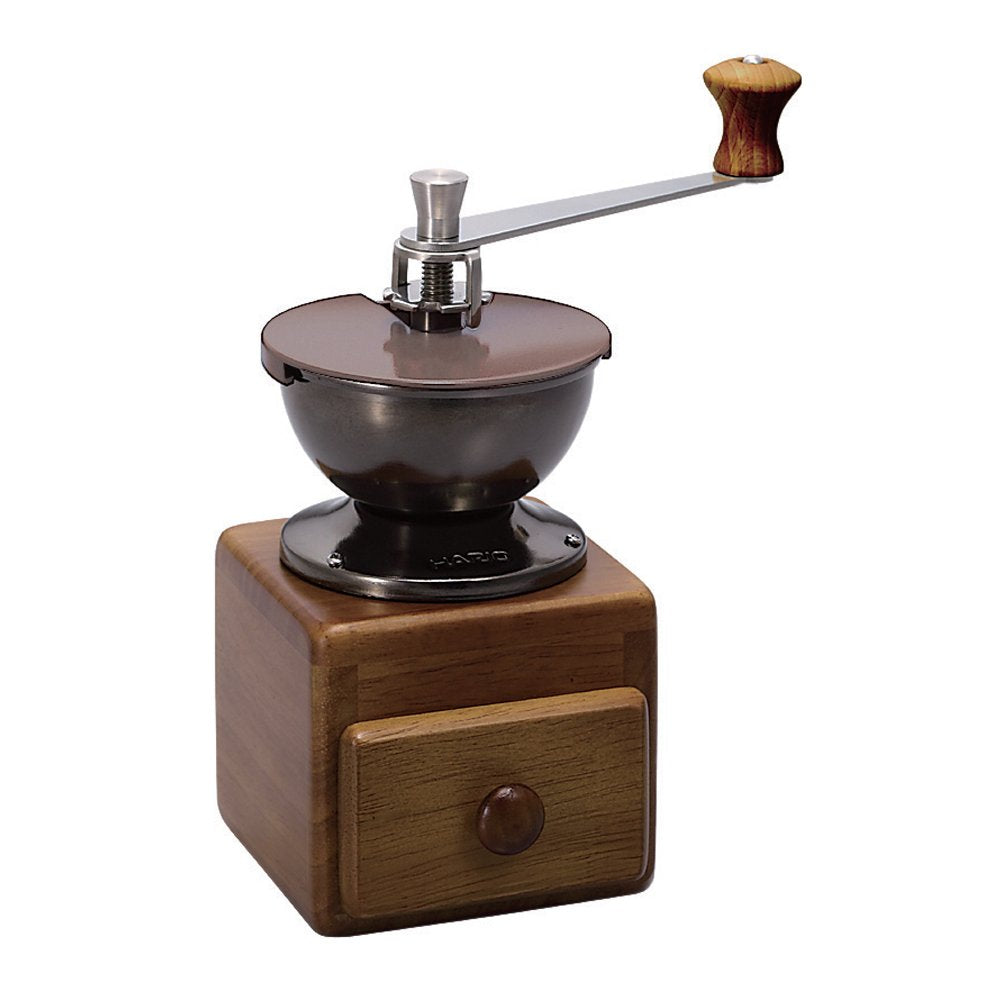 Hario Mm-2 Brown Hand Ground Coffee Mill Small Coffee Grinder From Japan