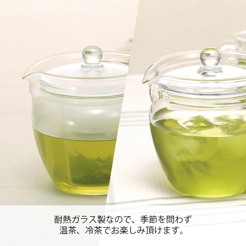 Hario CHRN-2N Teapot Glass Tea/Jujube 360ml 2P