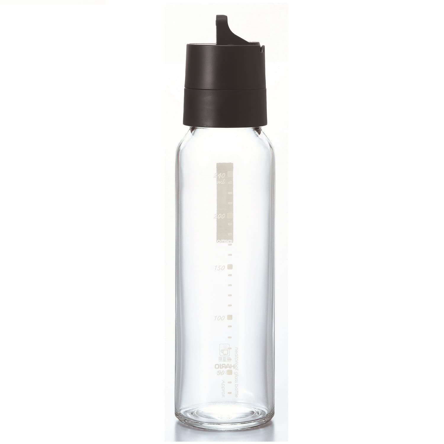 Hario One Touch Dressing Bottle 240Ml Black Japan Odb-240-B