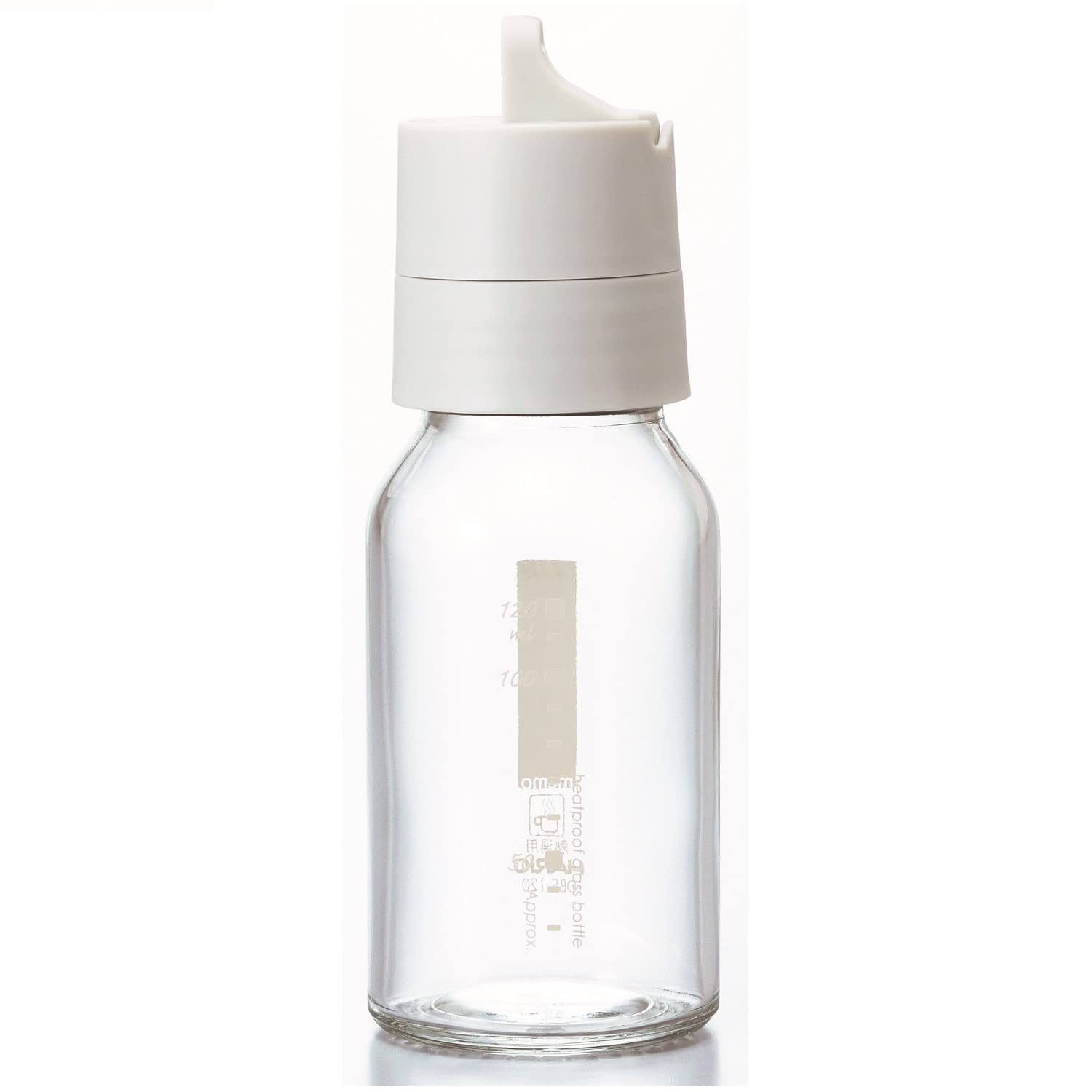 Hario One-Touch Dressing Bottle 120Ml Pale Gray Japan Odb-120-Pgr