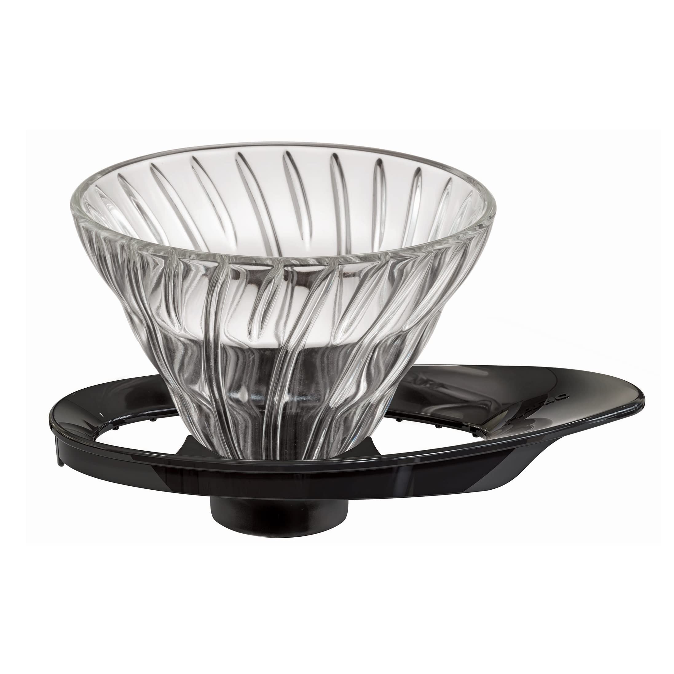 Hario V60 VDGR-01-B 1-2 Cup Glas Dripper Japan Black