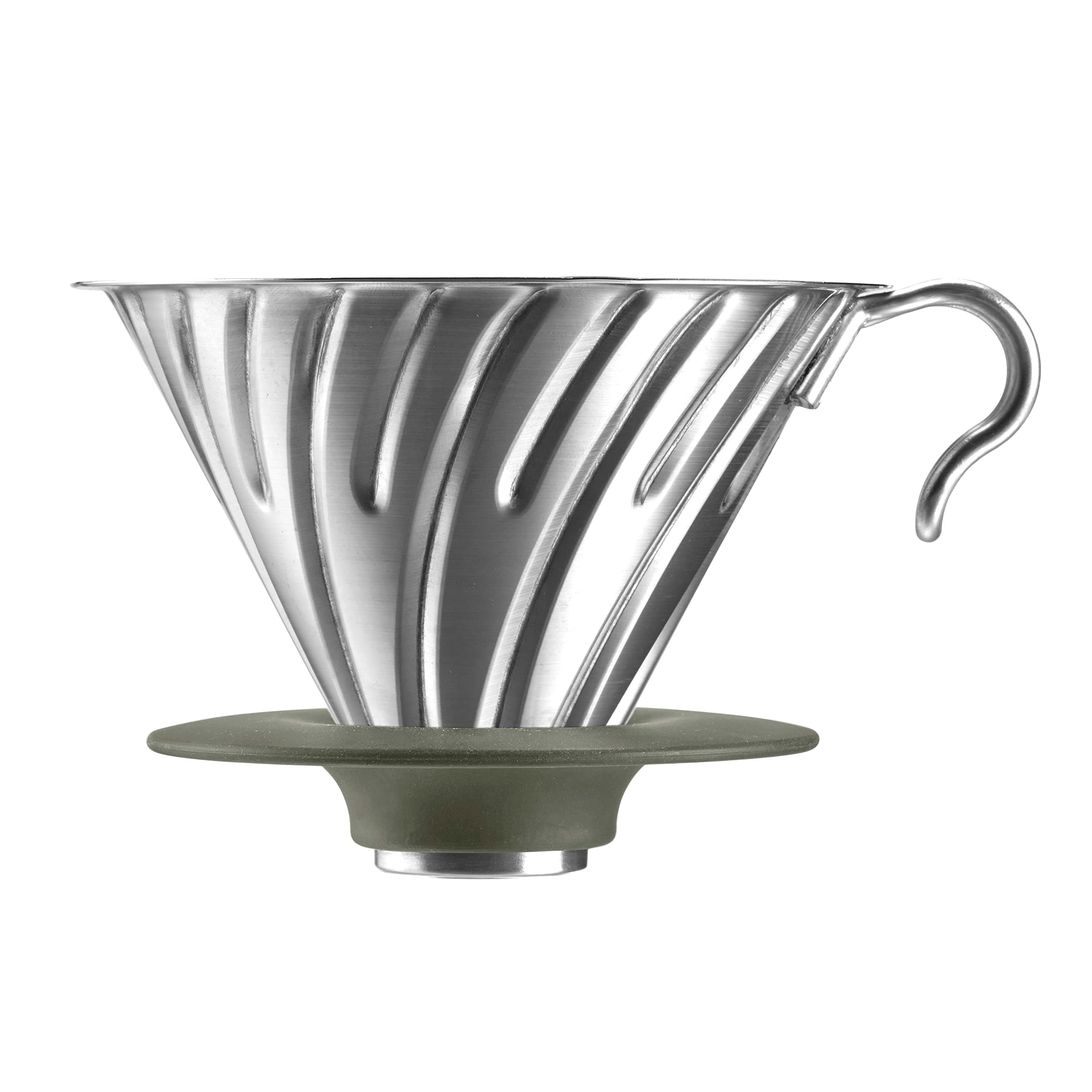 Hario V60 1-4 Cup Silver Dripper Japan