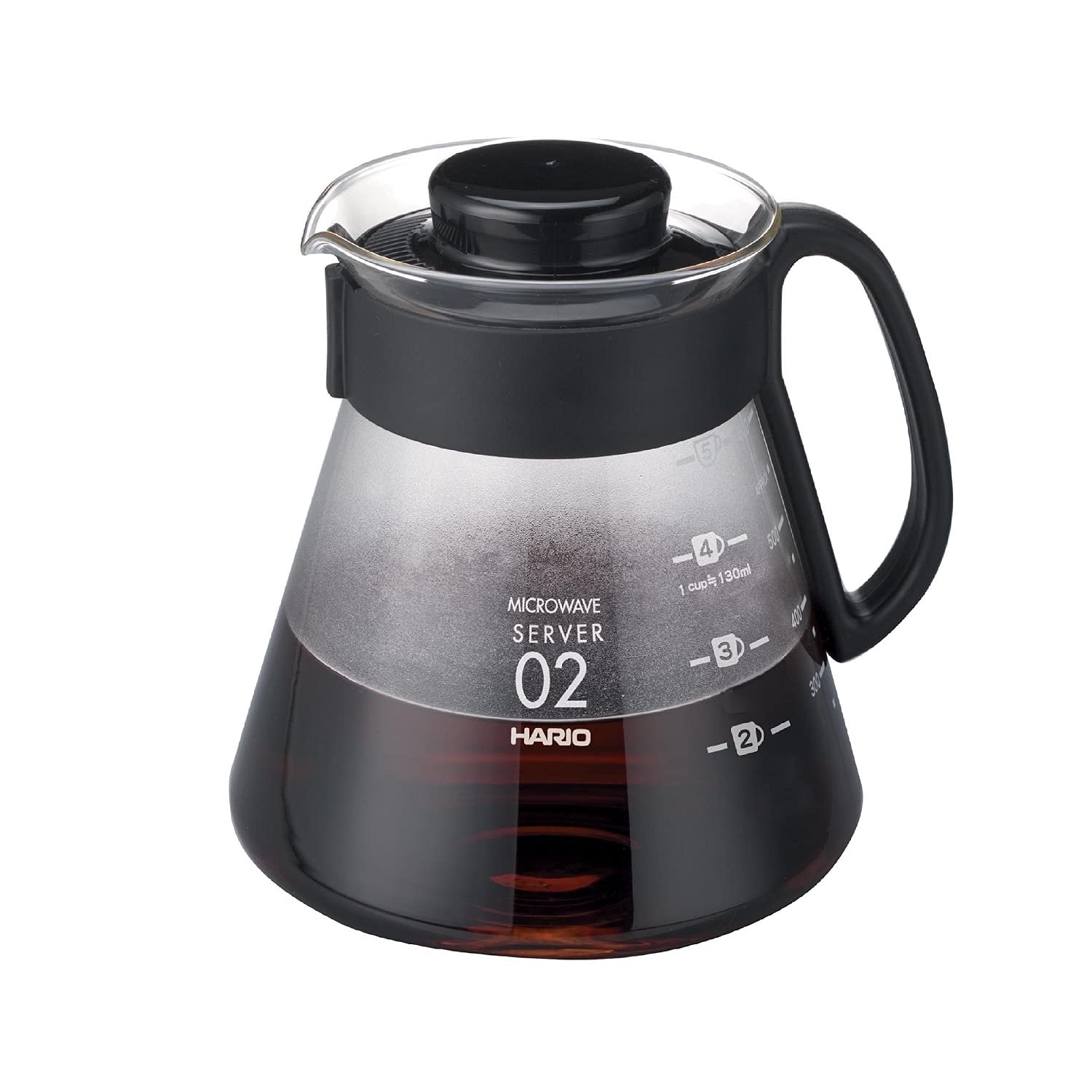 Hario V60 Range Server Black Japan 2-5 Cups Xvd-60B