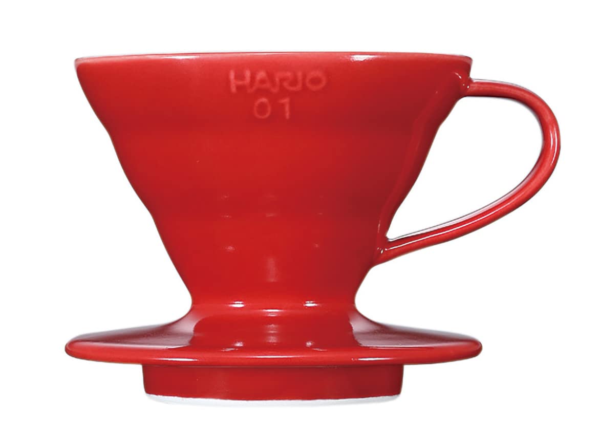 Hario V60 Ceramic Dripper 01 Red VDCR-01-R