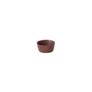Hikiyose Wooden Sake Cup Walnut - YOYO JAPAN