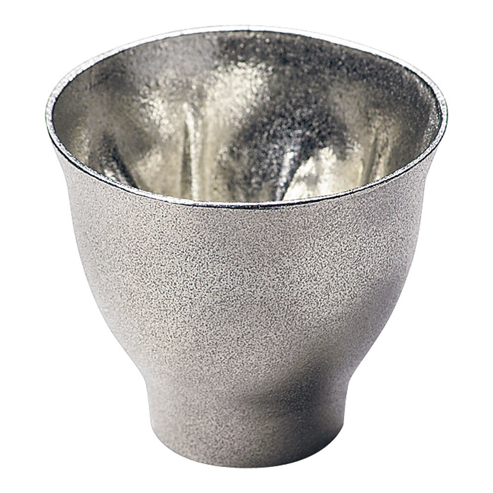 Hiracle Tinware Guinomi Sakura Sake Cup - YOYO JAPAN