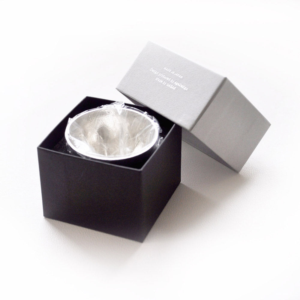 Hiracle Tinware Guinomi Sakura Sake Cup - YOYO JAPAN