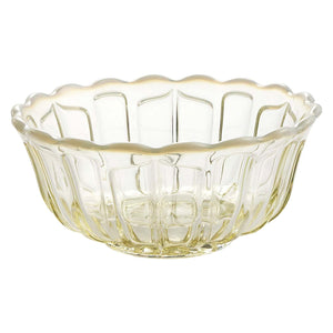 Hirota Glass Japan Yukinohana Soda-Lime Glass Shallow Bowl - YOYO JAPAN