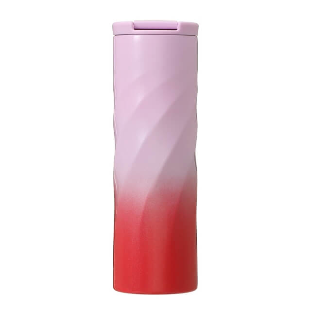 Starbucks Holiday 2021 Stainless Tumbler Twisted Gradient 473ml - Japanese Starbucks