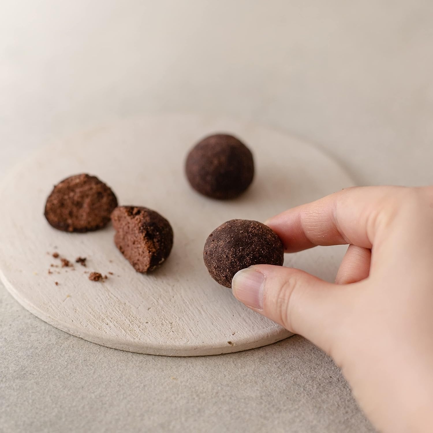 Honey Mother Vegan Gluten-Free Cacao Cookie Balls (Pack of 3)