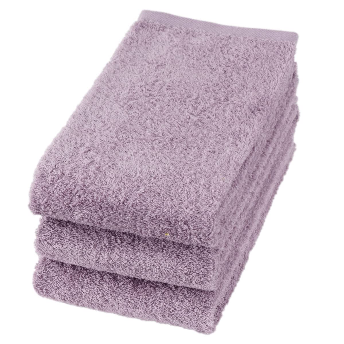 Hotman 1S Towel Set 3 Japan Premium Super Long Cotton 18 Colors Purple - YOYO JAPAN