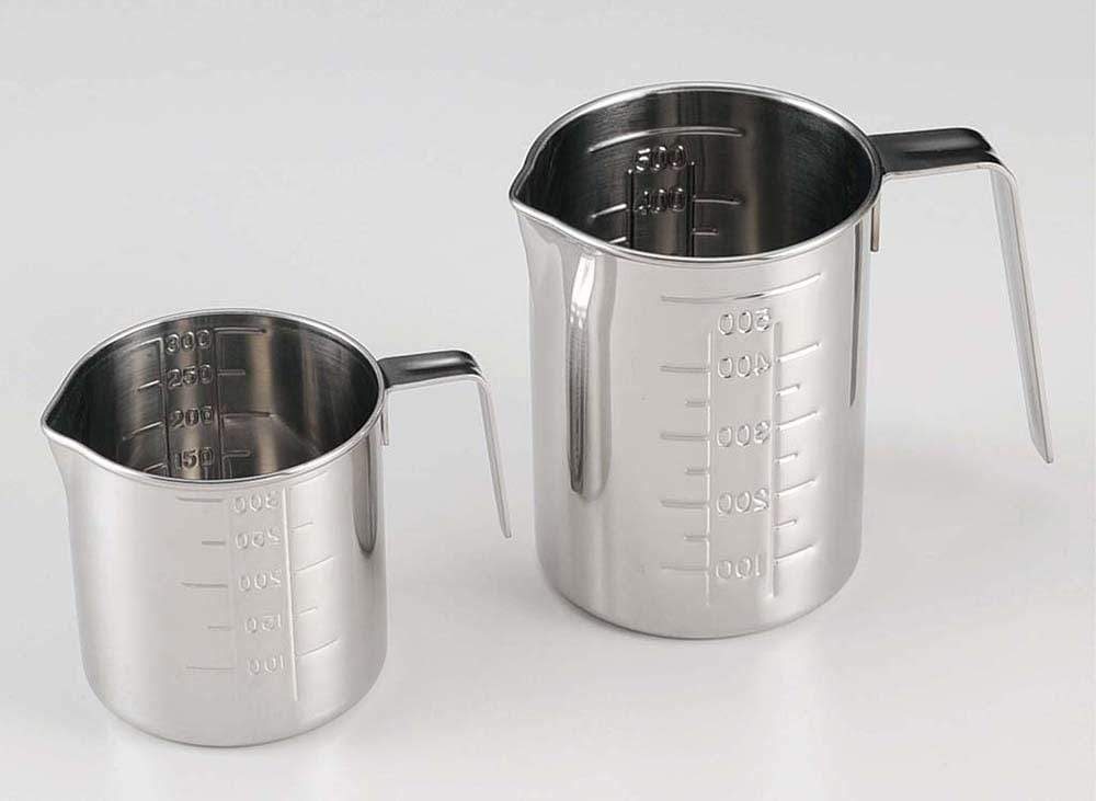 Ichibishi 18/8 Stainless Steel Nestable Measuring Cup 1000Ml Japan