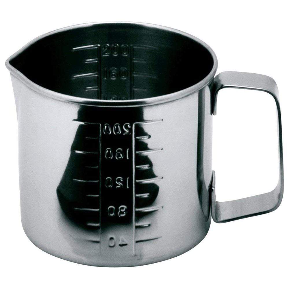 Ichibishi Mitsuwa Japan 18-8 Stainless Steel Measuring Cup 200Ml