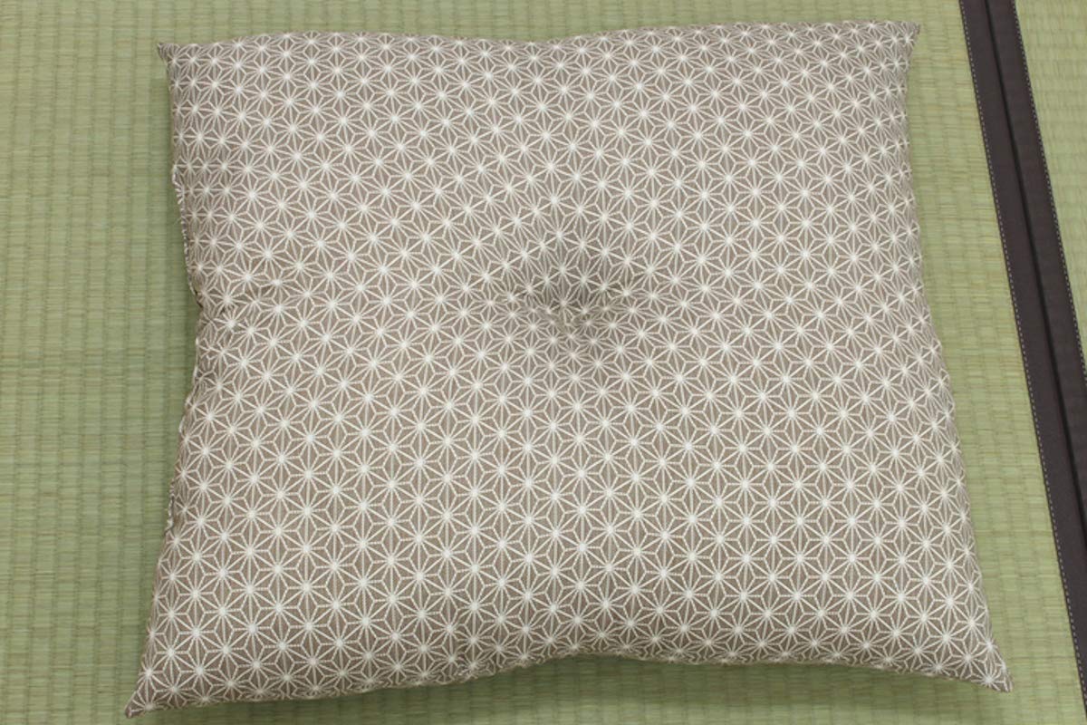 Ikehiko Zabuton Meisen Made In Japan Set Of 2 55X59Cm 3565620 Nishiki Beige - YOYO JAPAN