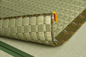 Ikehiko Gozen Goza Buddhist Altar Rush Rush Made In Japan Kakegawa Weave Matsukawa 88X120Cm #3101639 - YOYO JAPAN