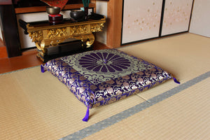 Ikehiko Corporation Japanese Buddhist Altar Sanzenin Reversible Gozenzabuton 68X70Cm #3118719 - YOYO JAPAN