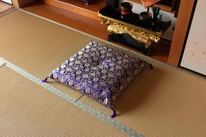 Ikehiko Corporation Japanese Buddhist Altar Sanzenin Reversible Gozenzabuton 68X70Cm #3118719 - YOYO JAPAN