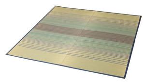 Ikehiko Corporation Igusa Rug Carpet Blue 2 Tatami Square From Japan | 120Cm X 120Cm - YOYO JAPAN