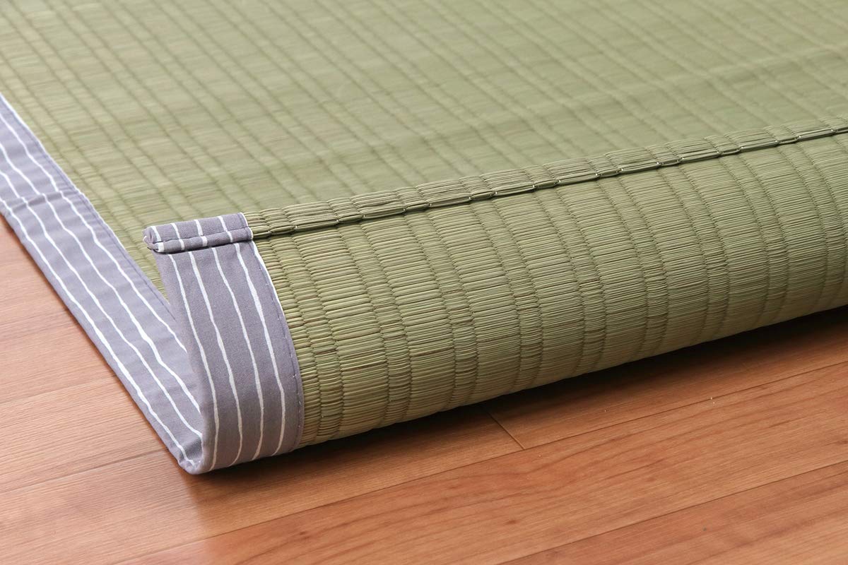 Ikehiko Corporation Gray Hiba Processing Rug Rush Sheets 88X180Cm Made In Japan #6508009 - YOYO JAPAN
