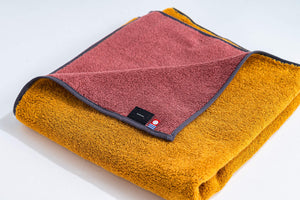 Imabari Hand Towel 5-Color Set 34X35Cm Japan | Reversible Quality Plain Towel For Kitchen Yoga Gym Bathing Spa - YOYO JAPAN