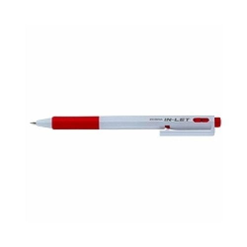 Zebra Inlet White BP Red Bn15-R Premium Gel Pen