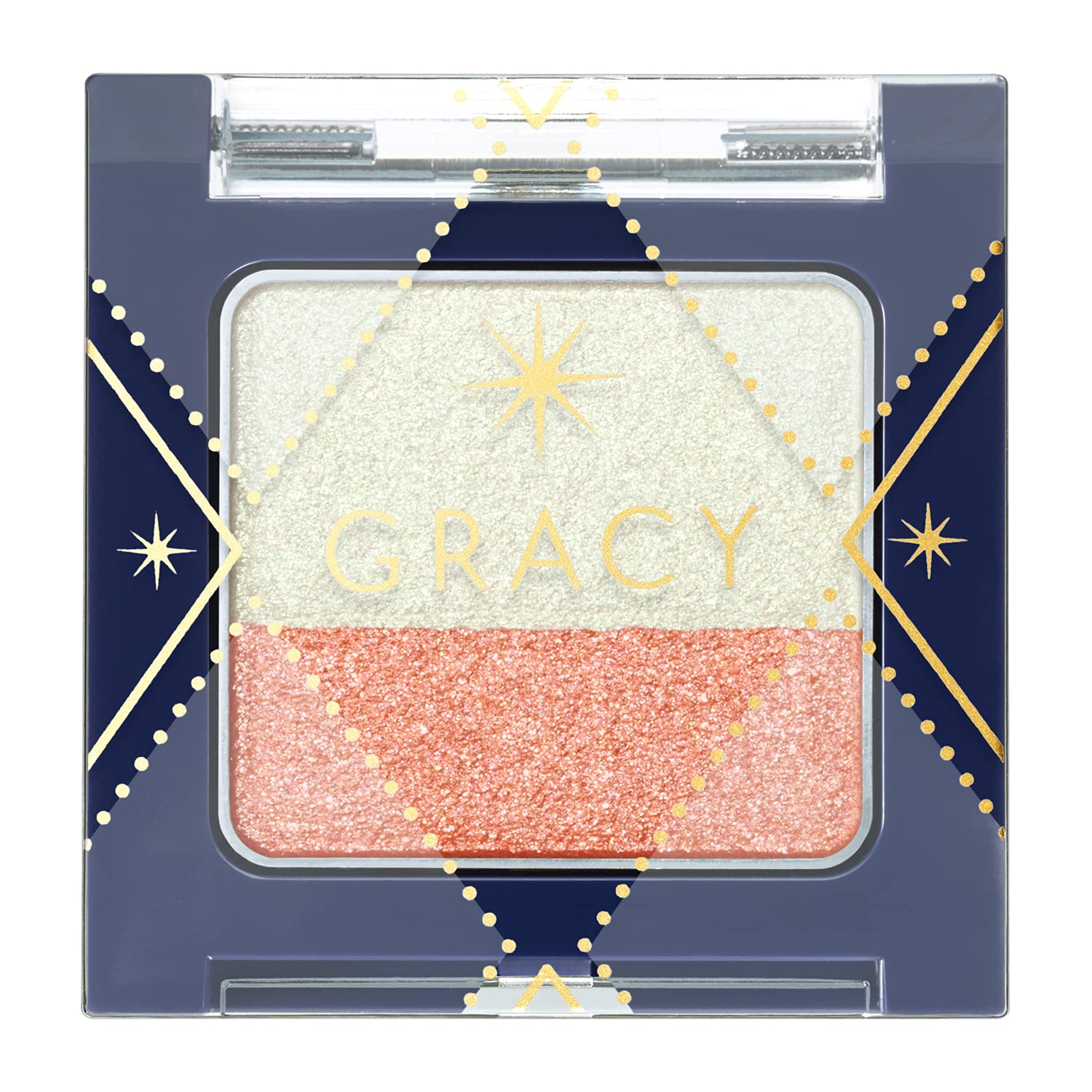 Integrate Gracy Finger-Applied Gradient Eyeshadow Mint Orange 2.2G Or1