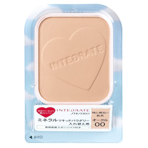 Shieido Integrated Mineral Liquid Powder SPF16/PA++ [refill] Ocher 00 10g - Powder Foundation