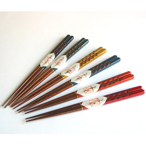 Isuke Lacquered Wooden Japanese Chopsticks