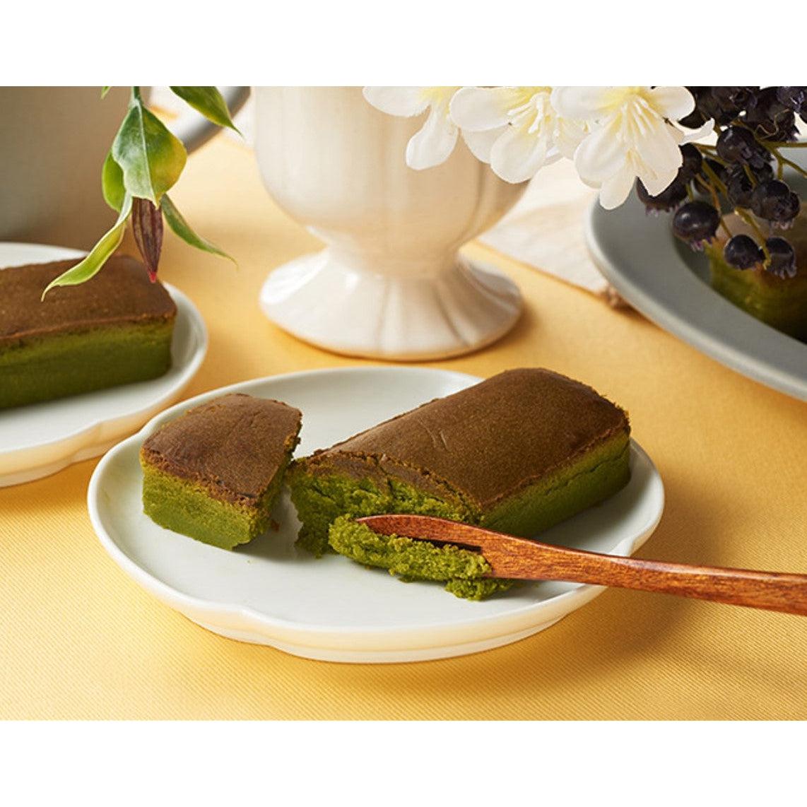 Itohkyuemon Uji Matcha Green Tea Baked Cheesecake 5 Pieces