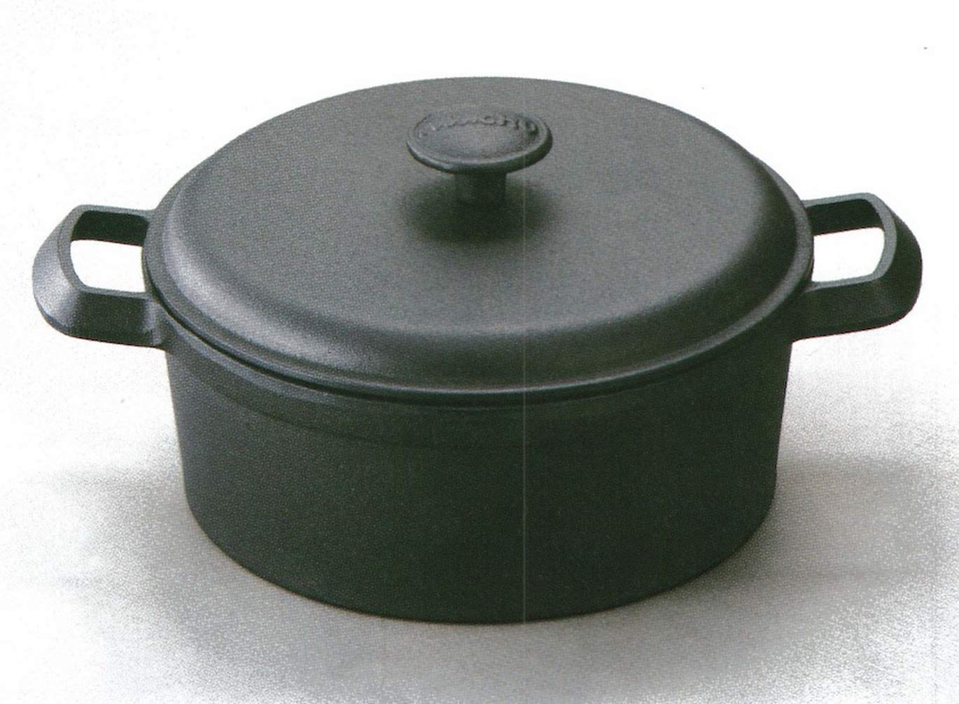 Iwachu Japanese Family Stew Pan 18 Black Baked Ih Compatible Nambu Tekki 21619