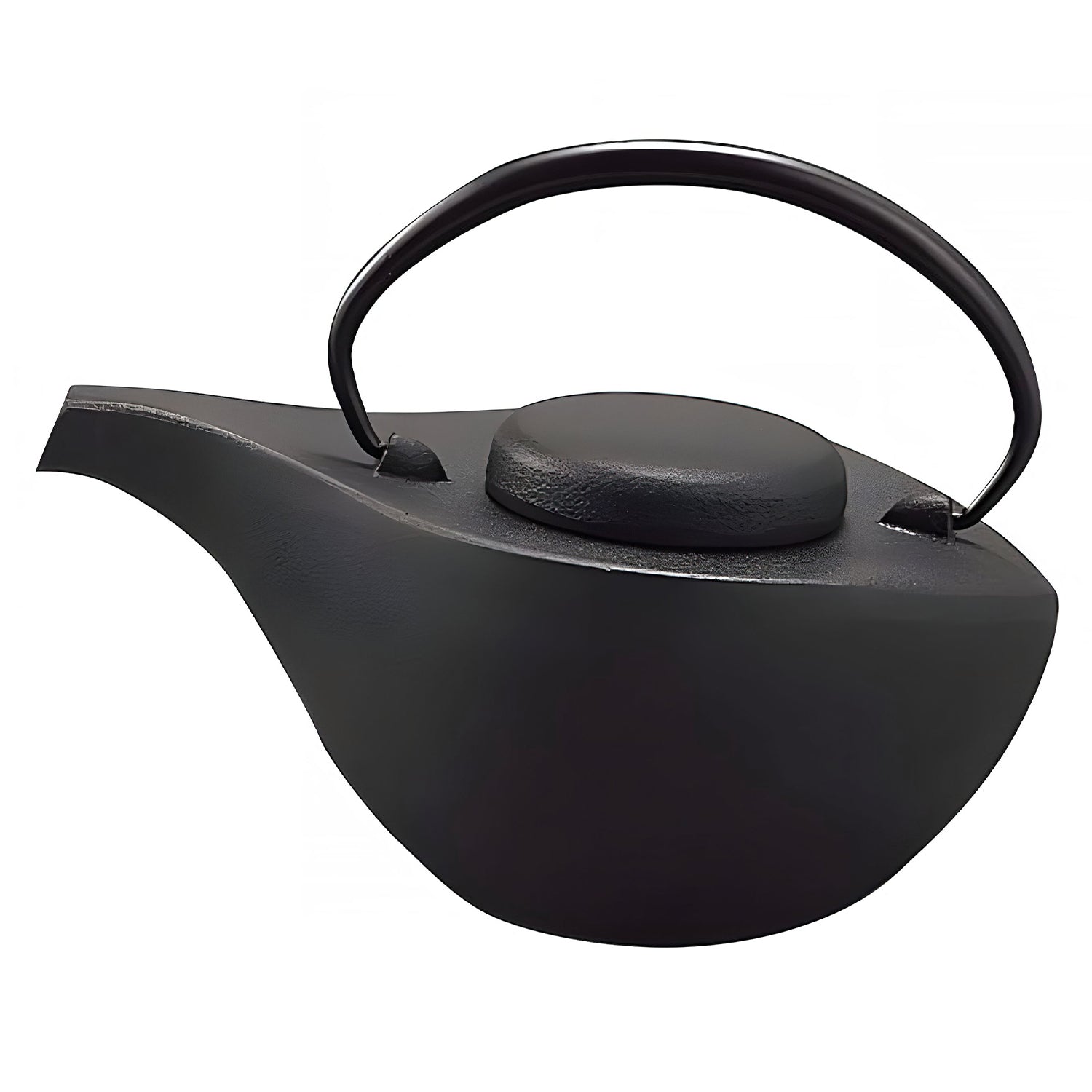 Iwachu Nambu Cast Iron Tetsukyusu Teapot Hikifune Black