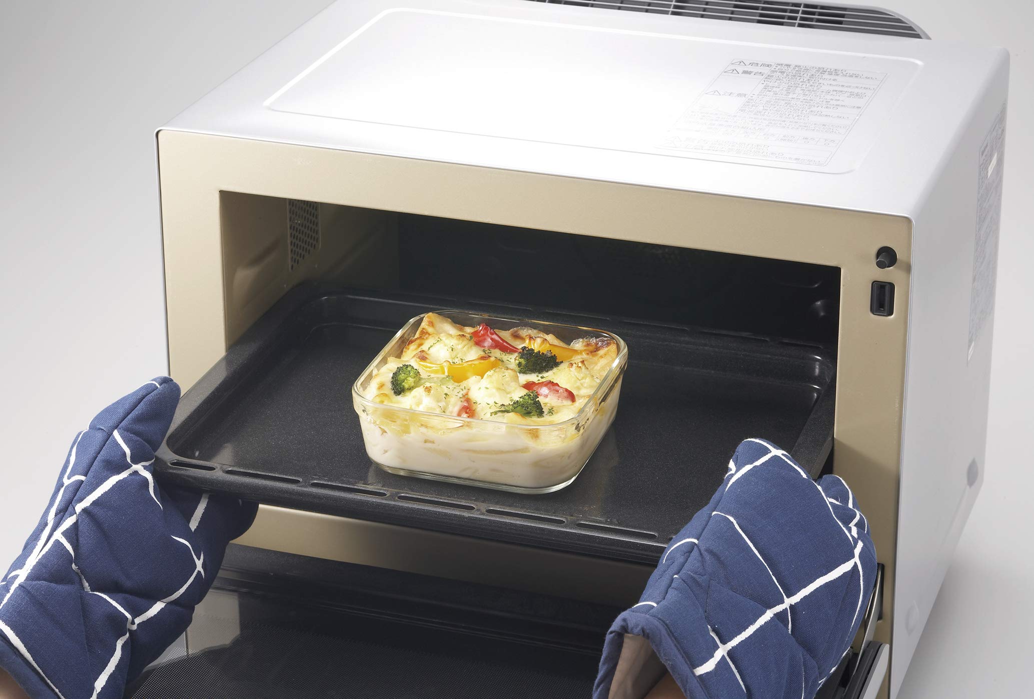 Iwaki Japan Az3247-4G Heat Resistant Glass Storage Container Square Pack Of 4 Green 800Ml X 4 Pieces - YOYO JAPAN