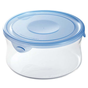 Iwaki Heat Resistant Glass Food Container Round 840ml - YOYO JAPAN