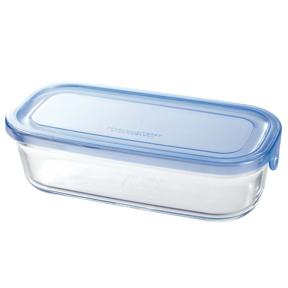 Iwaki Heat Resistant Glass Food Container Square 500ml - YOYO JAPAN