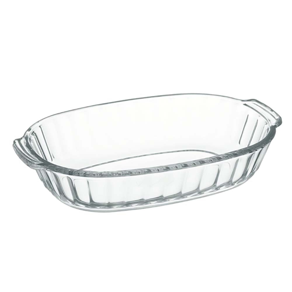 Iwaki Heat Resistant Glass Gratin Dish - YOYO JAPAN