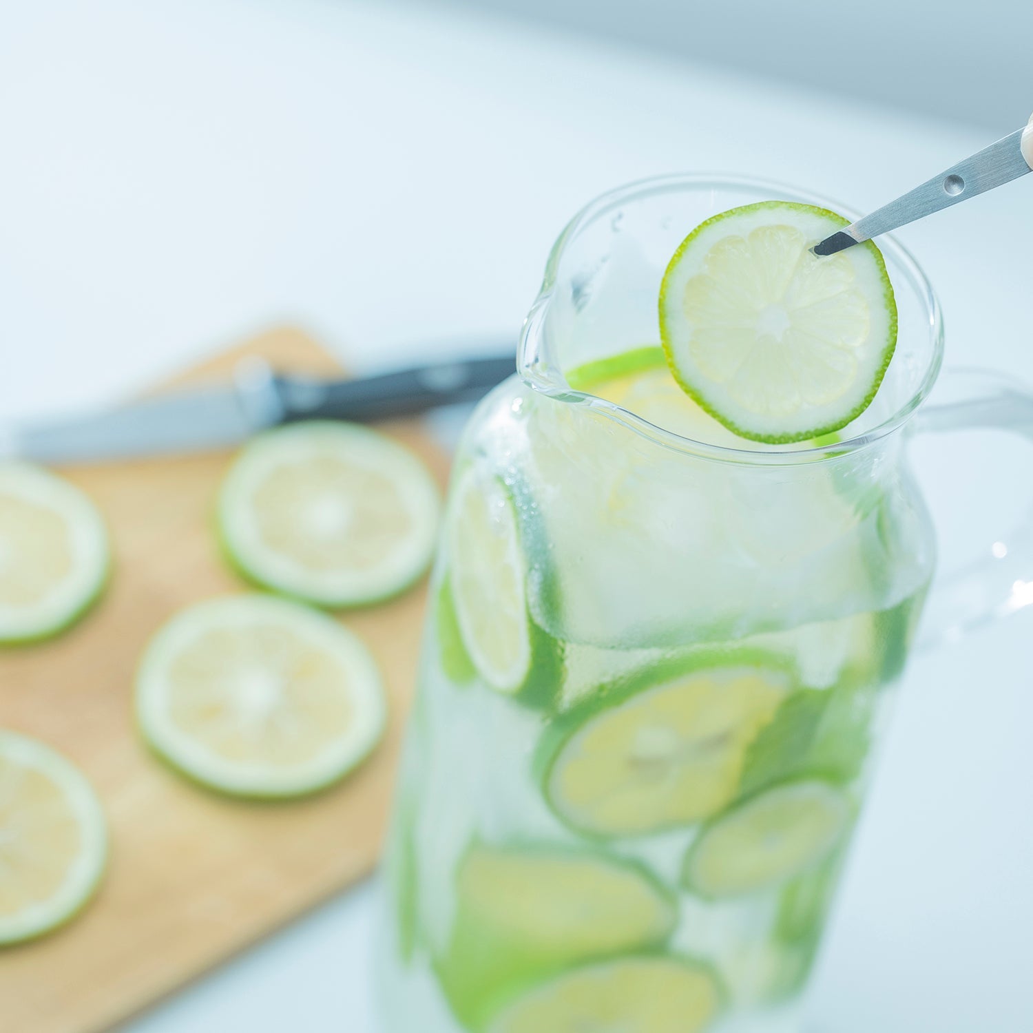 Agc Techno Glass Japan Iwaki Heat Resistant Square Glass Jug W/ Handle - YOYO JAPAN