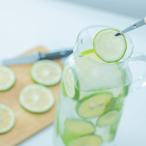 Agc Techno Glass Japan Iwaki Heat Resistant Square Glass Jug W/ Handle - YOYO JAPAN