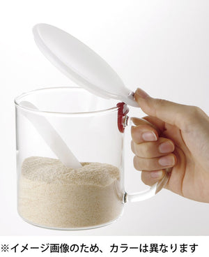 Iwaki Japan Heat-Resistant Glass Salt Container 500Ml Kj500S-Bl Clear - YOYO JAPAN