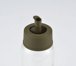 Iwaki Japan Ks521-Svon Heat-Resistant Glass Oil Bottle 120Ml Black - YOYO JAPAN