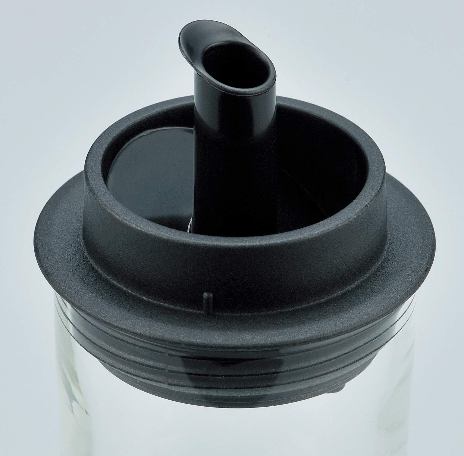 Iwaki Japan Kt5031-Bko Heat Resistant Glass Oil Bottle 120Ml W/Lid - YOYO JAPAN