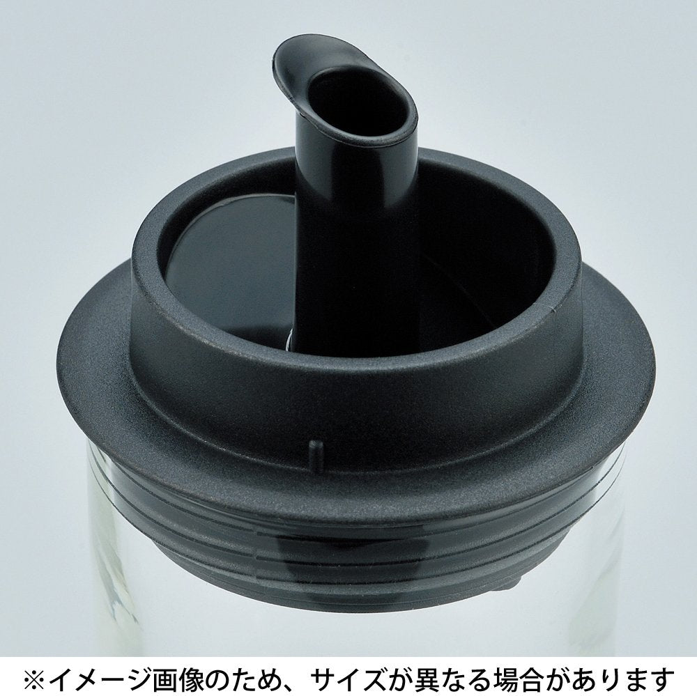 Iwaki Japan Kt5032-Bko Heat Resistant Glass Seasoning Container Oil Bottle Black 160Ml W/ Lid - YOYO JAPAN