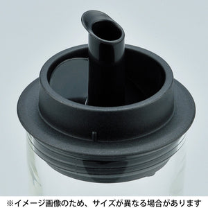 Iwaki Japan Kt5032-Bko Heat Resistant Glass Seasoning Container Oil Bottle Black 160Ml W/ Lid - YOYO JAPAN
