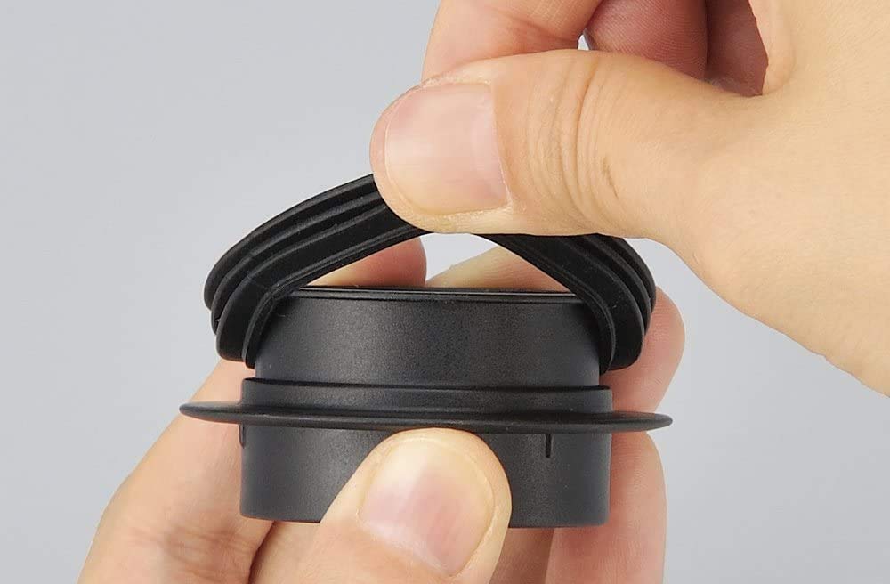 Iwaki Japan Kt5032-Bko Heat Resistant Glass Seasoning Container Oil Bottle Black 160Ml W/ Lid - YOYO JAPAN