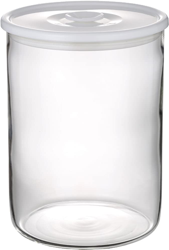 Iwaki Japan T714Mp-W Heat Resistant Glass Airtight Container 1.4L White Airtight Pack & Range - YOYO JAPAN