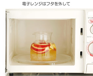 Iwaki Japan T7314V-W 1L Heat Resistant Glass Fruit & Vinegar - YOYO JAPAN
