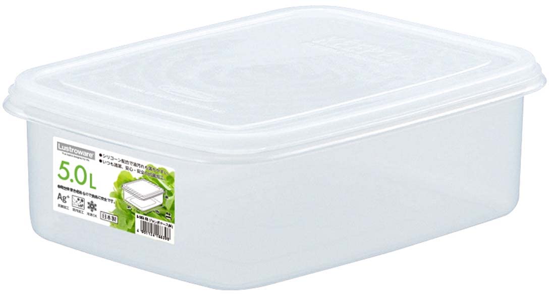 Iwasaki Industry Storage Container Antibacterial Stain Resistant Jumbo Case M 5.0L B-883 Kb Made In Japan | Japan - YOYO JAPAN