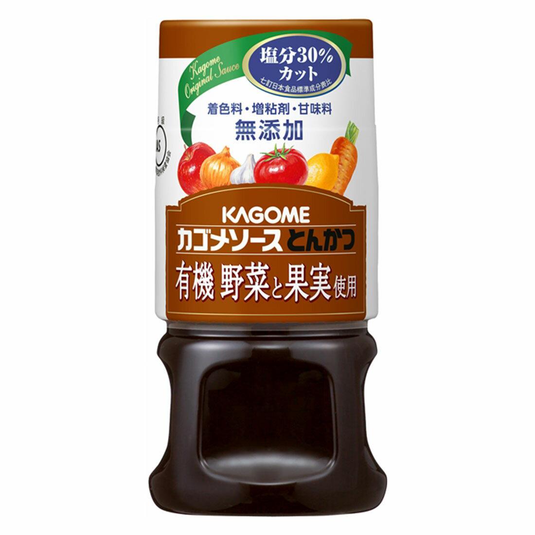 Kagome Low Sodium Additive Free Organic Tonkatsu Sauce 160ml