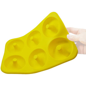 Kai Corporation Donut-Shaped Silicone House 6-Piece Set - Dl6244 (Made In Japan) - YOYO JAPAN